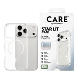 CARE by PanzerGlass iPhone 17 Pro FLAGSHIP Urban Explorer Case - MagSafe Compatible - Transparent / Star Lit