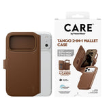 iPhone 18 Pro Max  / 17 Pro Max CARE by PanzerGlass Feature Tango 2-in-1 Flip Case with Wallet - MagSafe Compatible - Brown