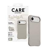 CARE by PanzerGlass iPhone Air Fashionable Samba Case - MagSafe Compatible - Vanilla