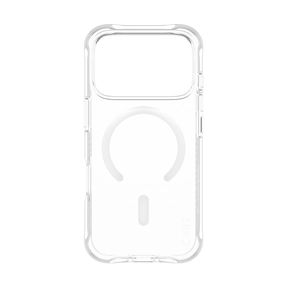 iPhone 18 Pro / 17 Pro CARE by PanzerGlass Fashionable Samba Case - MagSafe Compatible - Transparent