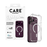 iPhone 18 Pro / 17 Pro CARE by PanzerGlass Fashionable Samba Case - MagSafe Compatible - Transparent
