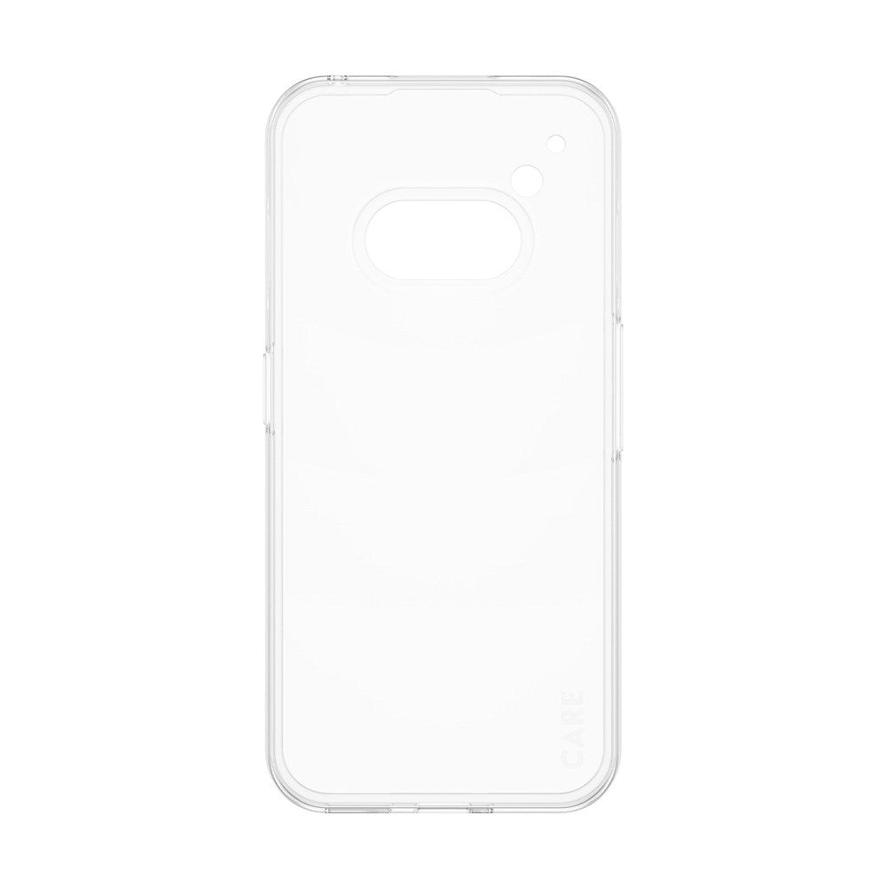 CARE by PanzerGlass Nothing Phone (3a) Pro Fashionable Transparent X-Ray Soft Basic Case - Transparent