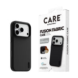 iPhone 18 Pro / 17 Pro CARE by PanzerGlass Fusion Fabric Case - MagSafe Compatible - Black