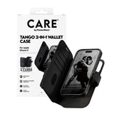 CARE by PanzerGlass iPhone 17 Feature Tango 2-in-1 Flip Case with Wallet - Black