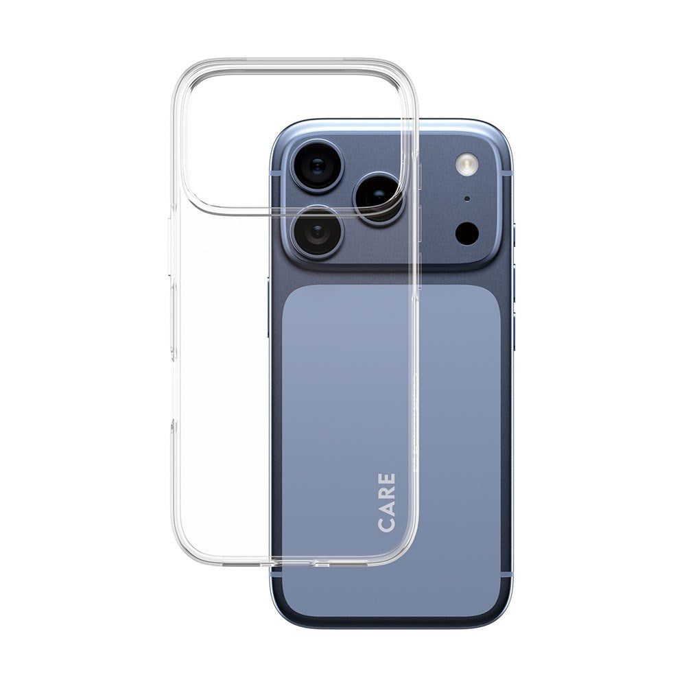 iPhone 18 Pro / 17 Pro CARE by PanzerGlass Fashionable X-Ray Soft Basic Case - Transparent