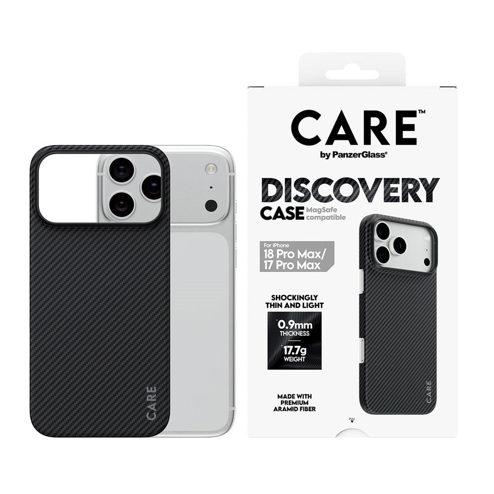 iPhone 18 Pro Max / 17 Pro Max CARE by PanzerGlass Crossfire Case - MagSafe Compatible - Black