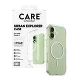 CARE by PanzerGlass iPhone 17 FLAGSHIP Urban Explorer Case - MagSafe Compatible - Transparent