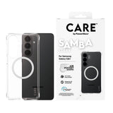 Samsung Galaxy S26+ (Plus) CARE by PanzerGlass Fashionable Samba Case - Qi Compatible - Transparent