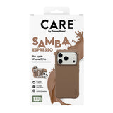 CARE by PanzerGlass iPhone 17 Pro Fashionable Samba Case - MagSafe Compatible - Espresso