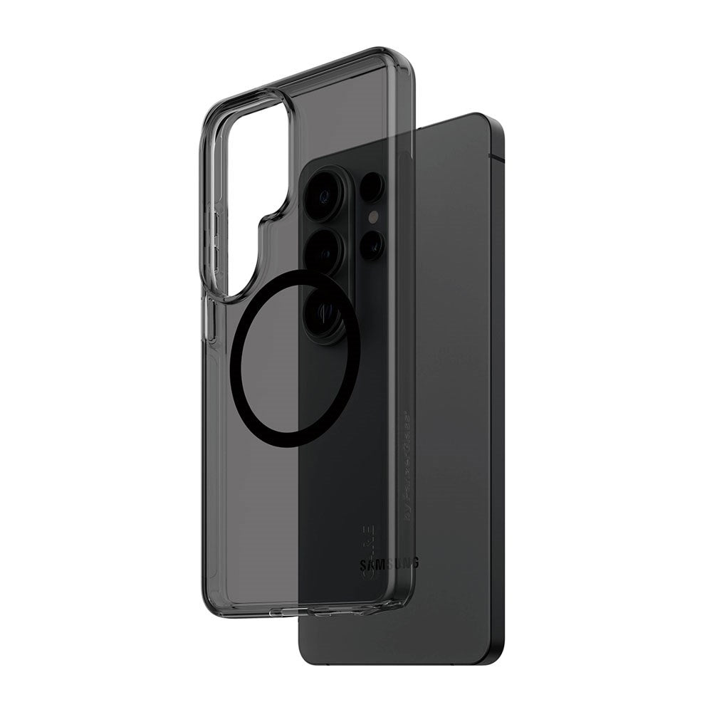 Samsung Galaxy S26 Ultra CARE by PanzerGlass Urban Explorer Case - Qi Compatible - Smokey Black