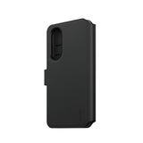 CARE by PanzerGlass Samsung Galaxy S25 Edge Feature Tango 2-in-1 Flip Case with Wallet - Black