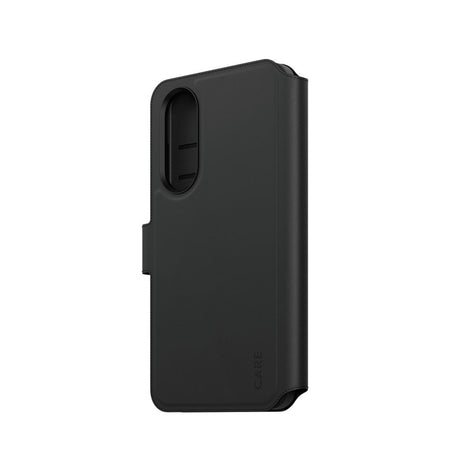 CARE by PanzerGlass Samsung Galaxy S25 Edge Feature Tango 2-in-1 Flip Case with Wallet - Black