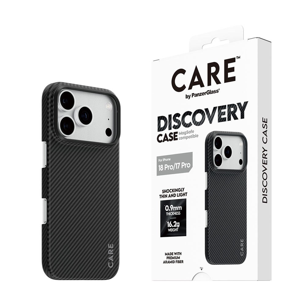 iPhone 18 Pro / 17 Pro CARE by PanzerGlass Crossfire Case - MagSafe Compatible - Black