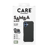 CARE by PanzerGlass iPhone 17 Fashionable Samba Case - MagSafe Compatible - Black