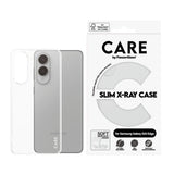 CARE by PanzerGlass Samsung Galaxy S25 Edge FASHION X-Ray Soft Basic Case - Transparent