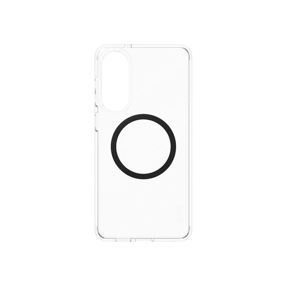 CARE by PanzerGlass Samsung Galaxy S25 Edge FLAGSHIP Urban Combat Case - MagSafe Compatible - Transparent / Black