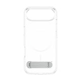 CARE by PanzerGlass iPhone Air Feature Kickstand Case - MagSafe Compatible - Transparent / Silver