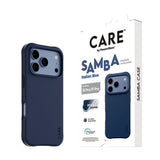 iPhone 18 Pro / 17 Pro CARE by PanzerGlass Fashionable Samba Case - MagSafe Compatible - Italian Blue