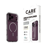 iPhone 18 Pro Max  / 17 Pro Max CARE by PanzerGlass FLAGSHIP Urban Explorer Case - MagSafe Compatible - Transparent / White