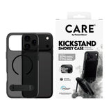 iPhone 18 Pro Max  / 17 Pro Max CARE by PanzerGlass Feature Kickstand Case - MagSafe Compatible - Black / Transparent