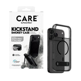 iPhone 18 Pro Max  / 17 Pro Max CARE by PanzerGlass Feature Kickstand Case - MagSafe Compatible - Black / Transparent