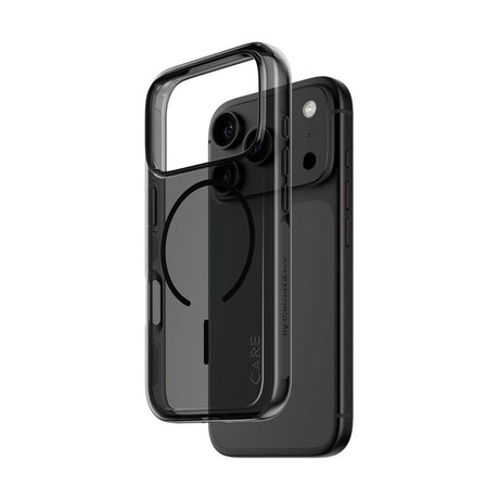 iPhone 18 Pro / 17 Pro CARE by PanzerGlass FLAGSHIP Urban Explorer Case - MagSafe Compatible - Smokey Black