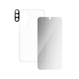 CARE by PanzerGlass Samsung Galaxy A56 (5G) 3-i-1 FLAGSHIP Bundle - Case / Privacy Screen Protector (UWF) / Camera Protection - Transparent / Black