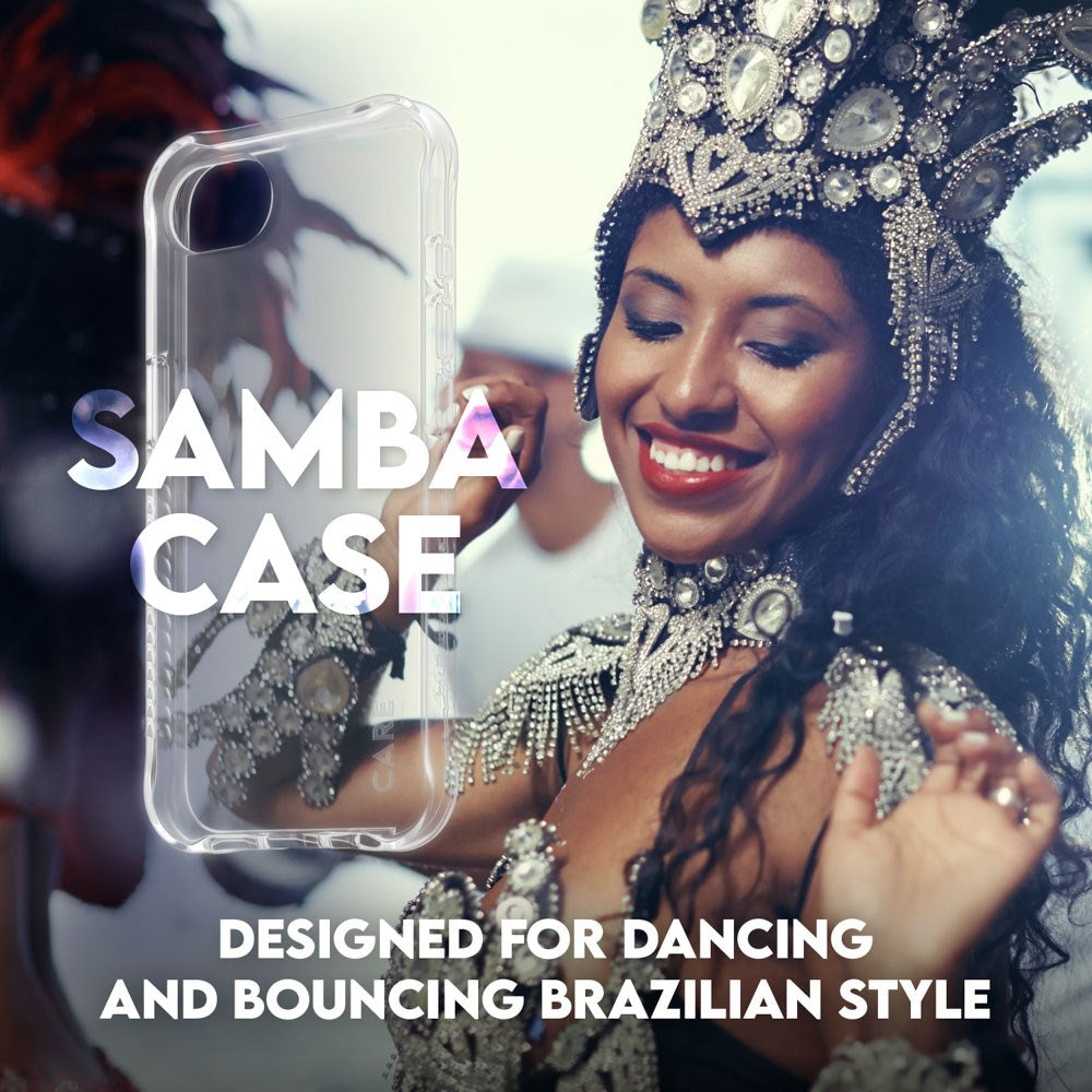 CARE by PanzerGlass iPhone 16e Fashionable Samba Case - Transparent