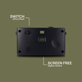 Camp Snap Screenless Digital Camera - 8 Megapixels - Rechargeable - Forest Green