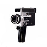 Camp Snap Video Camera with Retro Look - 2.7K Resolution - Incl. 4GB SD Card - Black