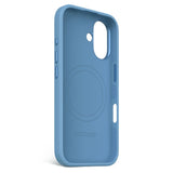 Decoded iPhone 16 AntiMicrobial Silicone Case - MagSafe Compatible - Air Blue