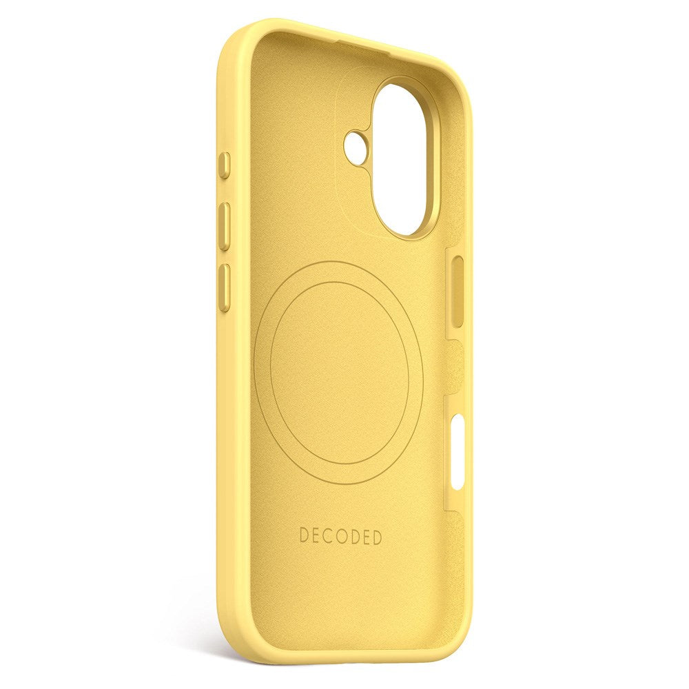 Decoded iPhone 16 AntiMicrobial Silicone Case - MagSafe Compatible - Popcorn