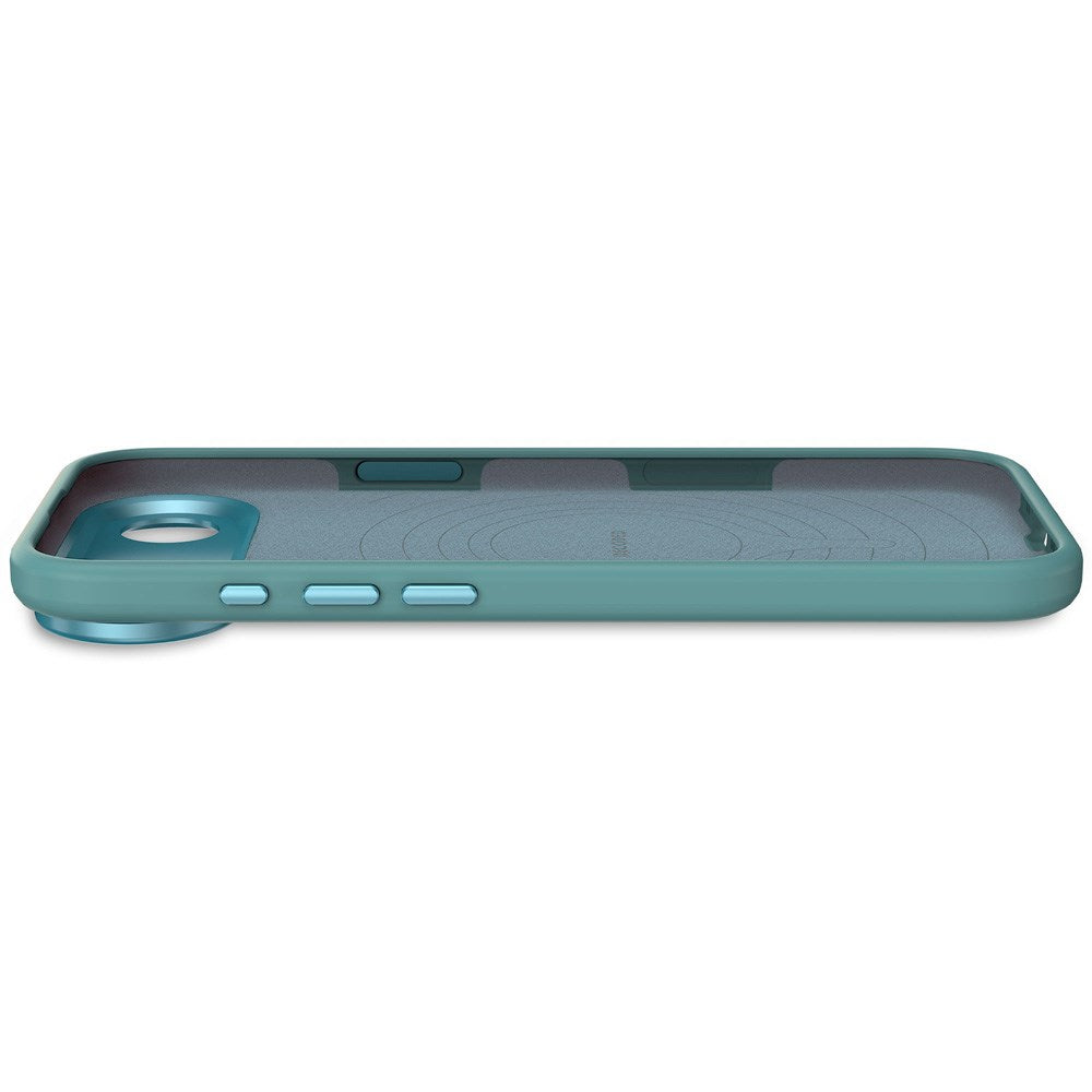 Decoded iPhone Air AntiMicrobial Silicone Case - MagSafe Compatible - Retro Blue