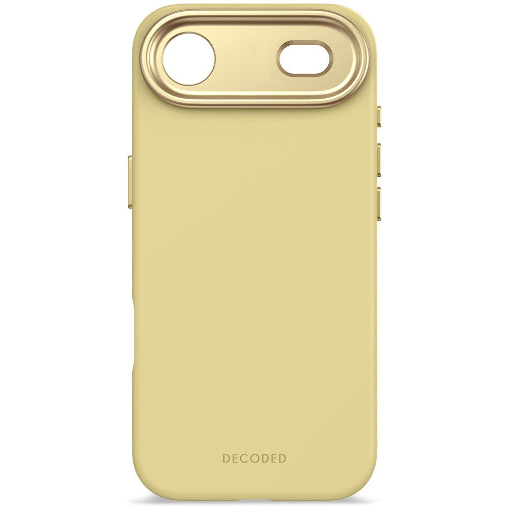 Decoded iPhone Air AntiMicrobial Silicone Case - MagSafe Compatible - Yuma Yellow