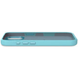 Decoded iPhone 17 AntiMicrobial Silicone Case - MagSafe Compatible - Retro Blue
