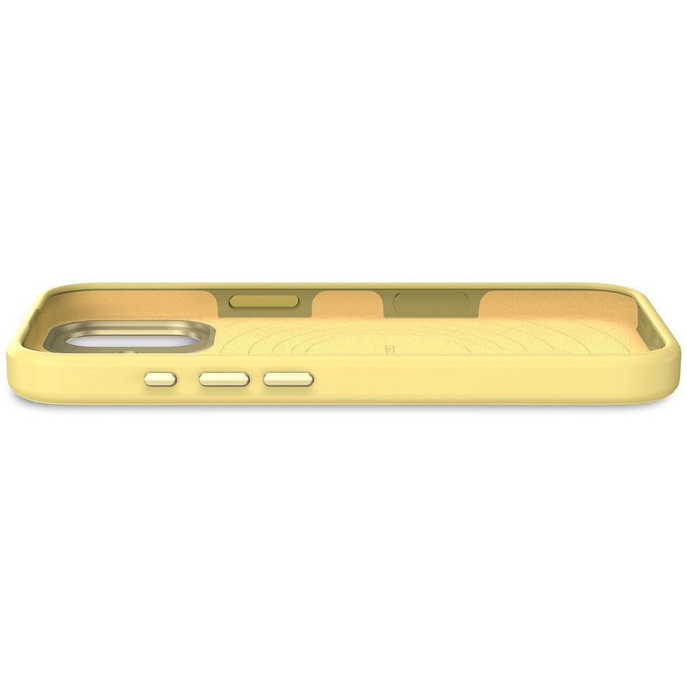 Decoded iPhone 17 AntiMicrobial Silicone Case - MagSafe Compatible - Yuma Yellow