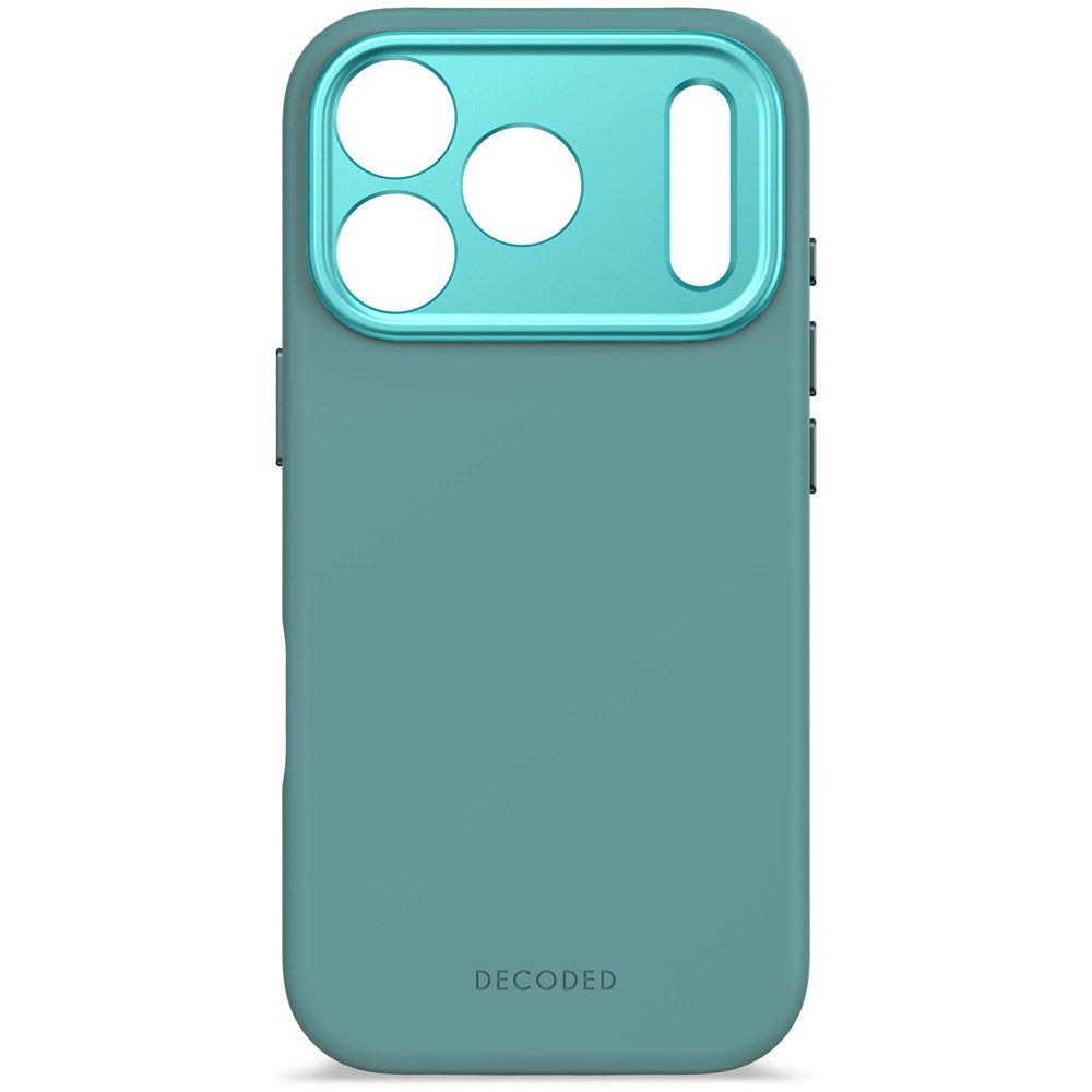 Decoded iPhone 17 Pro AntiMicrobial Silicone Case - MagSafe Compatible - Retro Blue