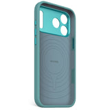 Decoded iPhone 17 Pro Max AntiMicrobial Silicone Case - MagSafe Compatible - Retro Blue