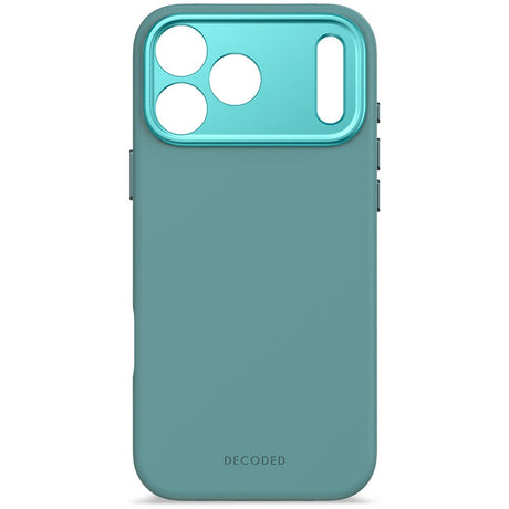 Decoded iPhone 17 Pro Max AntiMicrobial Silicone Case - MagSafe Compatible - Retro Blue