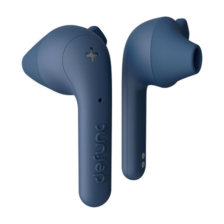 Defunc True Music Hybrid Wireless Headphones - In-Ear - Blue