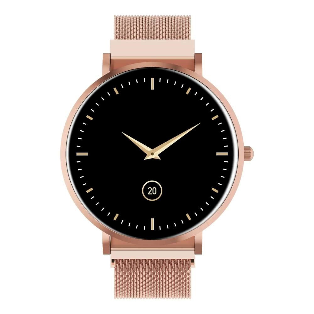 Denver SWC-394RG Bluetooth Smartwatch with Health Tracking - Rose Gold