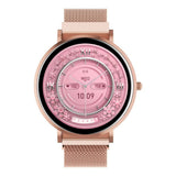Denver SWC-394RG Bluetooth Smartwatch with Health Tracking - Rose Gold