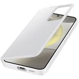 Original Samsung Galaxy S24 Smart View Wallet Case - White (EF-ZS921CWEGWW)