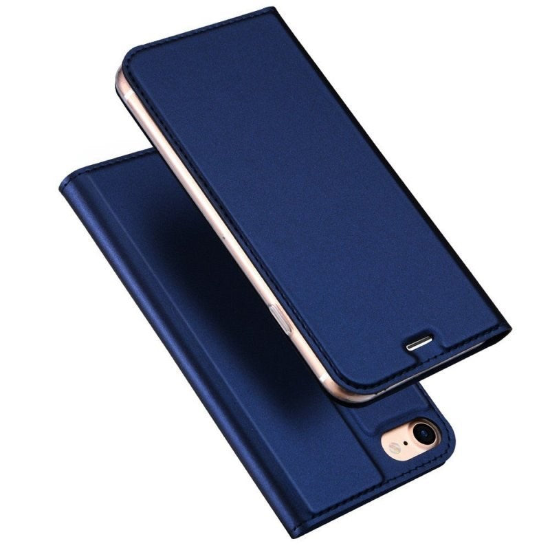 iPhone SE (2022/2020)/8/7 Dux Ducis Skin Pro Series Thin Wallet - Dark Blue