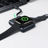 Baseus EnerFill 5W Powerbank for Apple Watch with Wireless Charging & Built-in USB-C Cable - Black