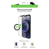 iPhone 12 / 12 Pro dbramante1928 Eco-Shield Screen Protector w. Installation Frame - Black Edge