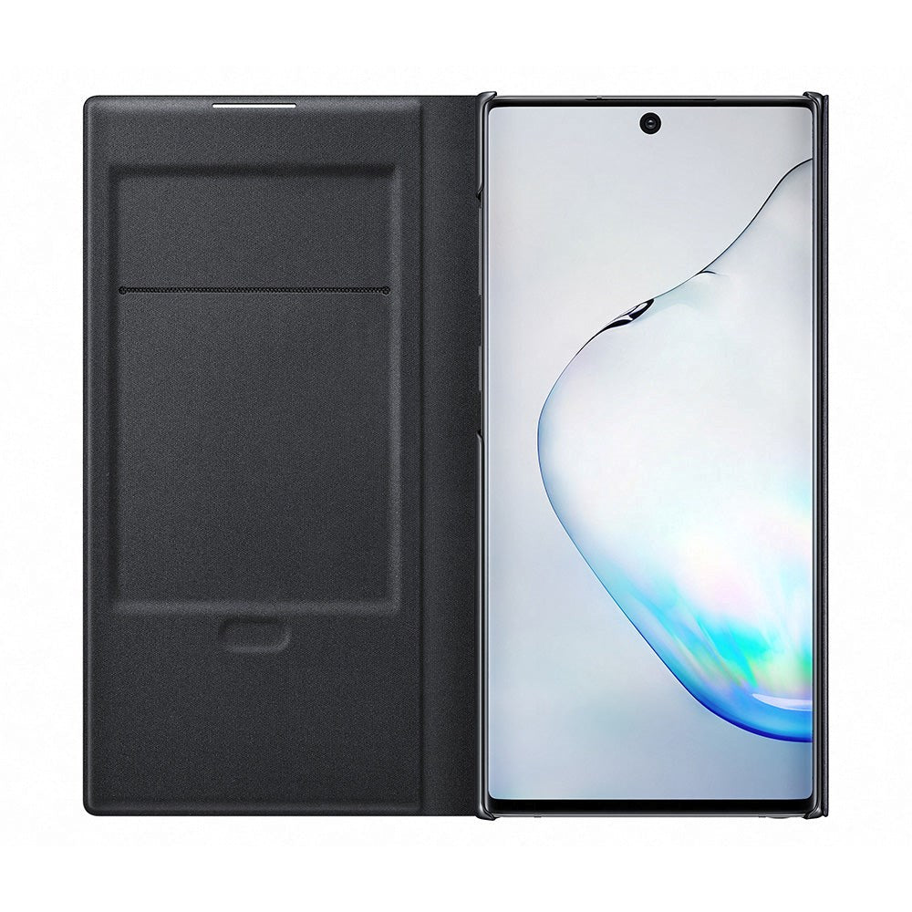 Original Samsung Galaxy Note10 LED View Wallet Case - EF-NN970PBEGWW - Black