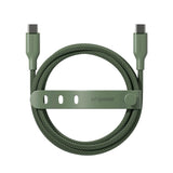 empower by PanzerGlass Racing 60W USB-C to USB-C Cable – 2m – Sage