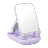 Baseus Seashell Smartphone Stand with Mirror - Purple