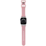 Apple Watch (38/40/SE/41MM) Hello Kitty Silicone Smartwatch Strap - Pink